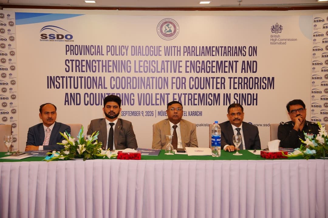 Provincial Policy Dialogue to strengthen parliamentary engagement and institutional coordination on CT and CVE - Karachi